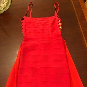 Herve leger bandage dress size M Red